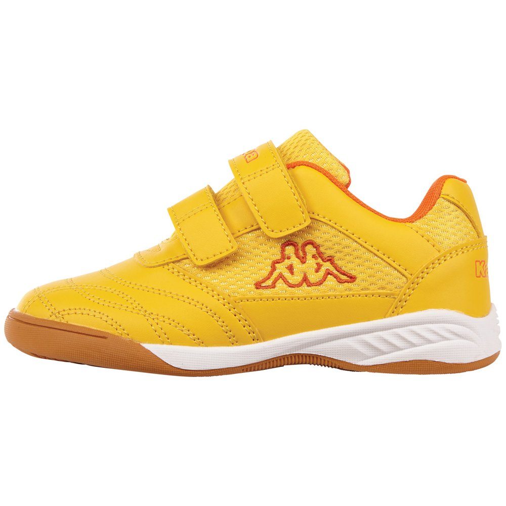 Hallenschuh Hallenböden Kappa yellow-orange für geeignet