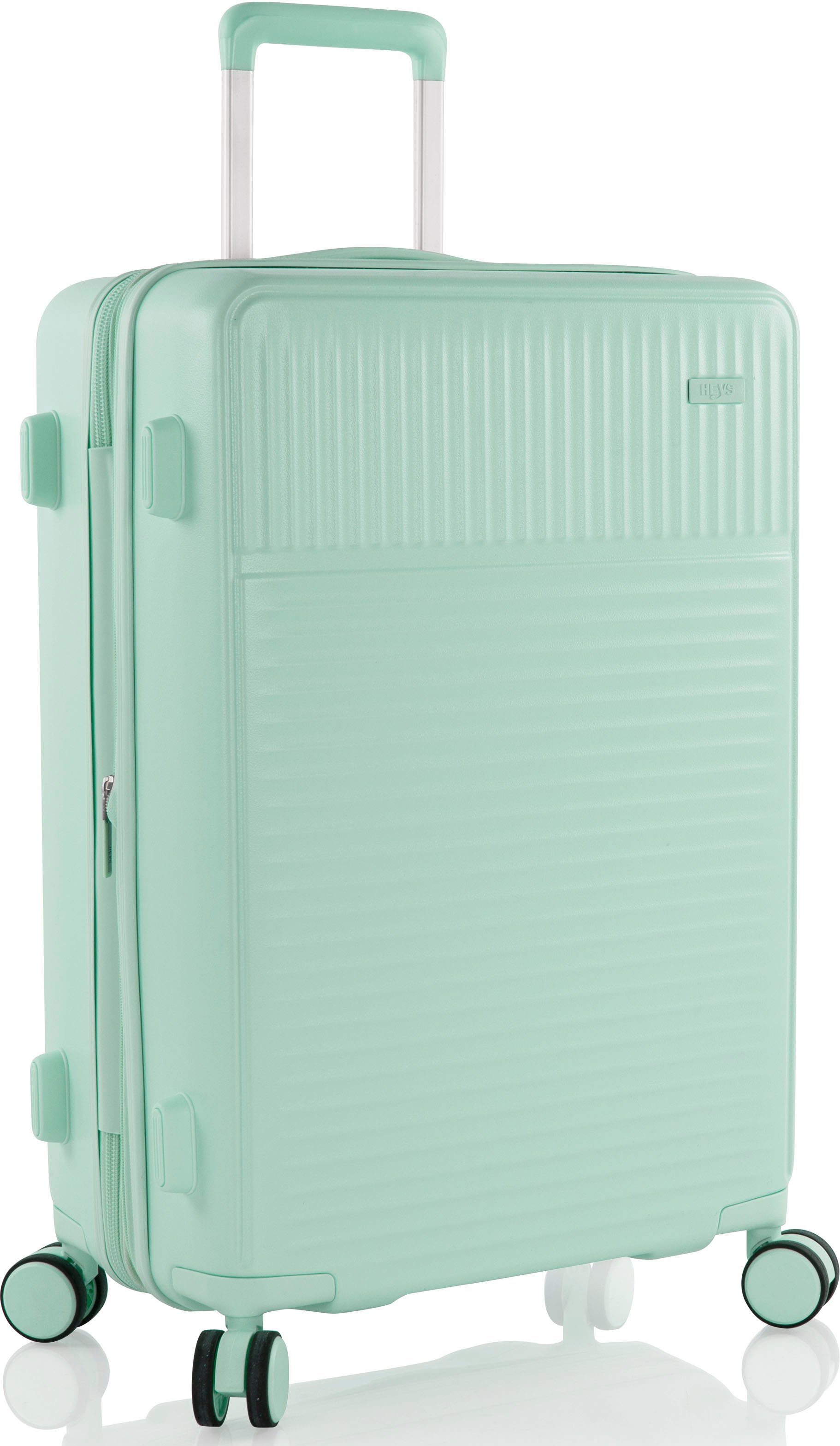 66 Heys mint Rollen 4 cm, Hartschalen-Trolley Pastel,