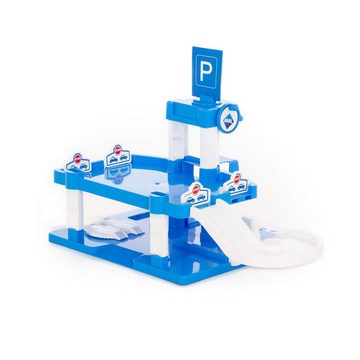 WADER QUALITY TOYS Spiel-Parkhaus Aral Garage mit 2 Ebenen