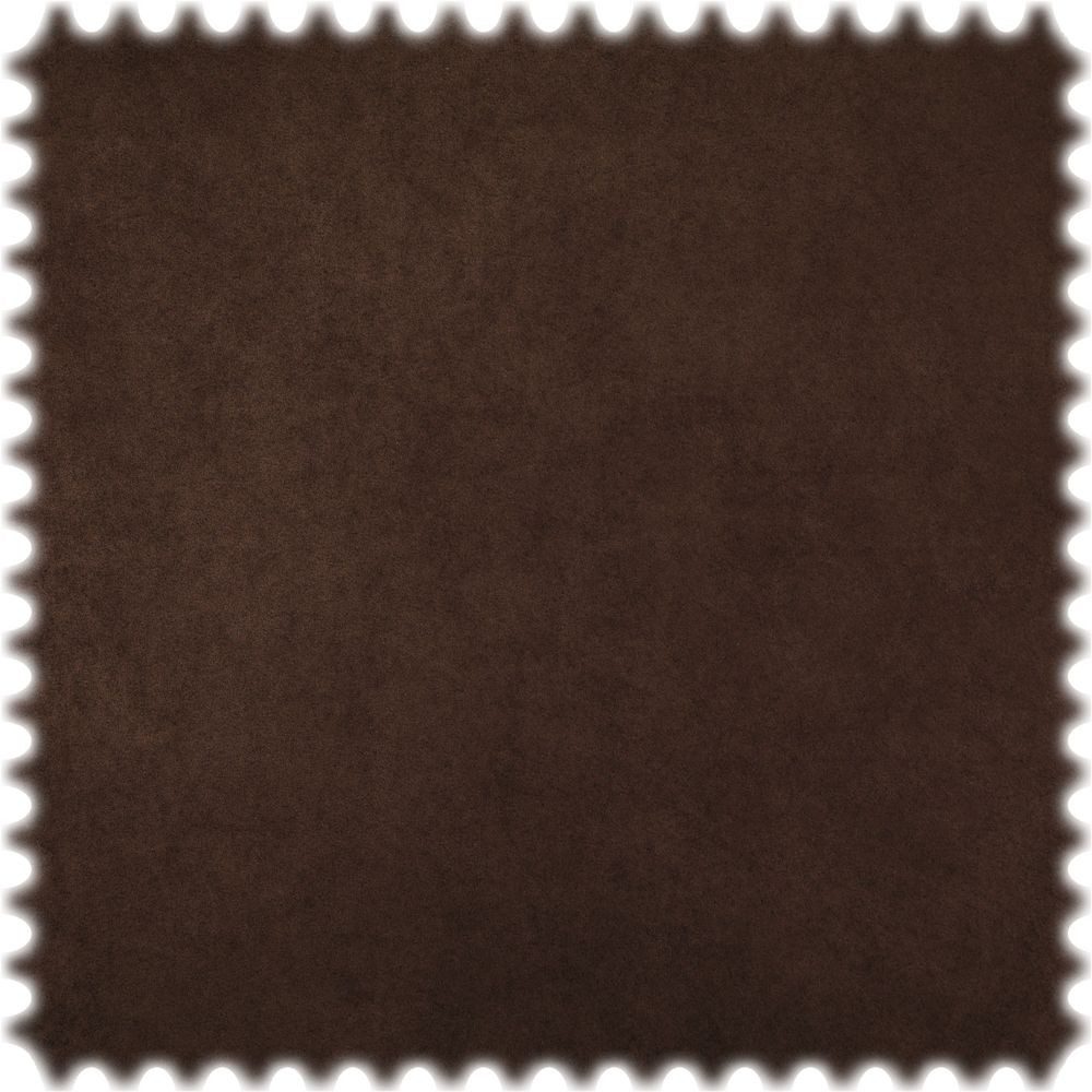 Heiro Stoff AKTION Microfaser Wildlederimitat Möbelstoff Suede Dunkelbraun, Polsterstoff Meterware - Breite:140 cm