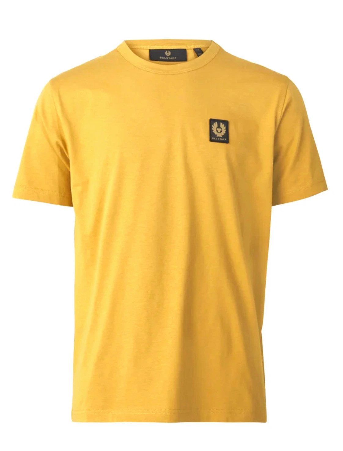 Belstaff T-Shirt Retro 1924 Patch Regular Fit Shirt Gesticktem Rand versehe günstig online kaufen