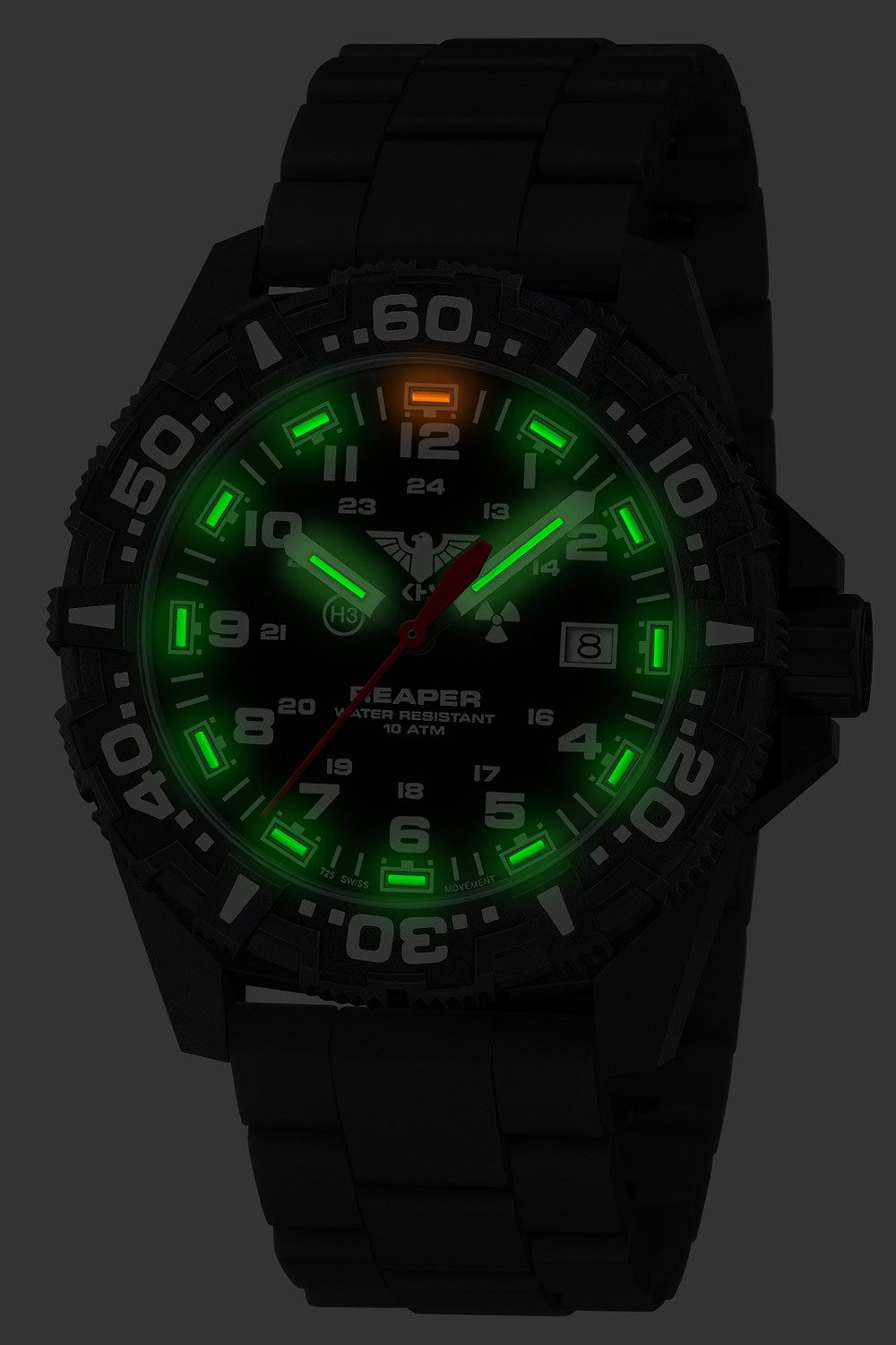 KHS Schweizer Uhr Reaper MKII mit NEOCARB-Band günstig online kaufen