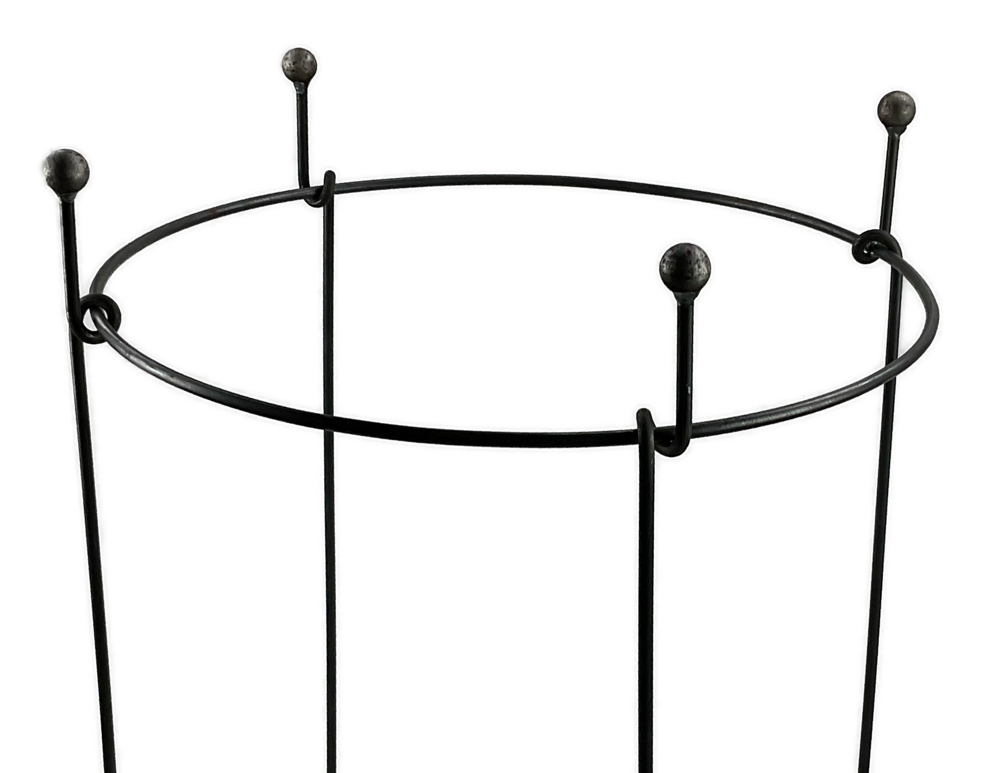 Hirsch Terracotta Rankgitter Staudenhalter KUGEL rund günstig online kaufen