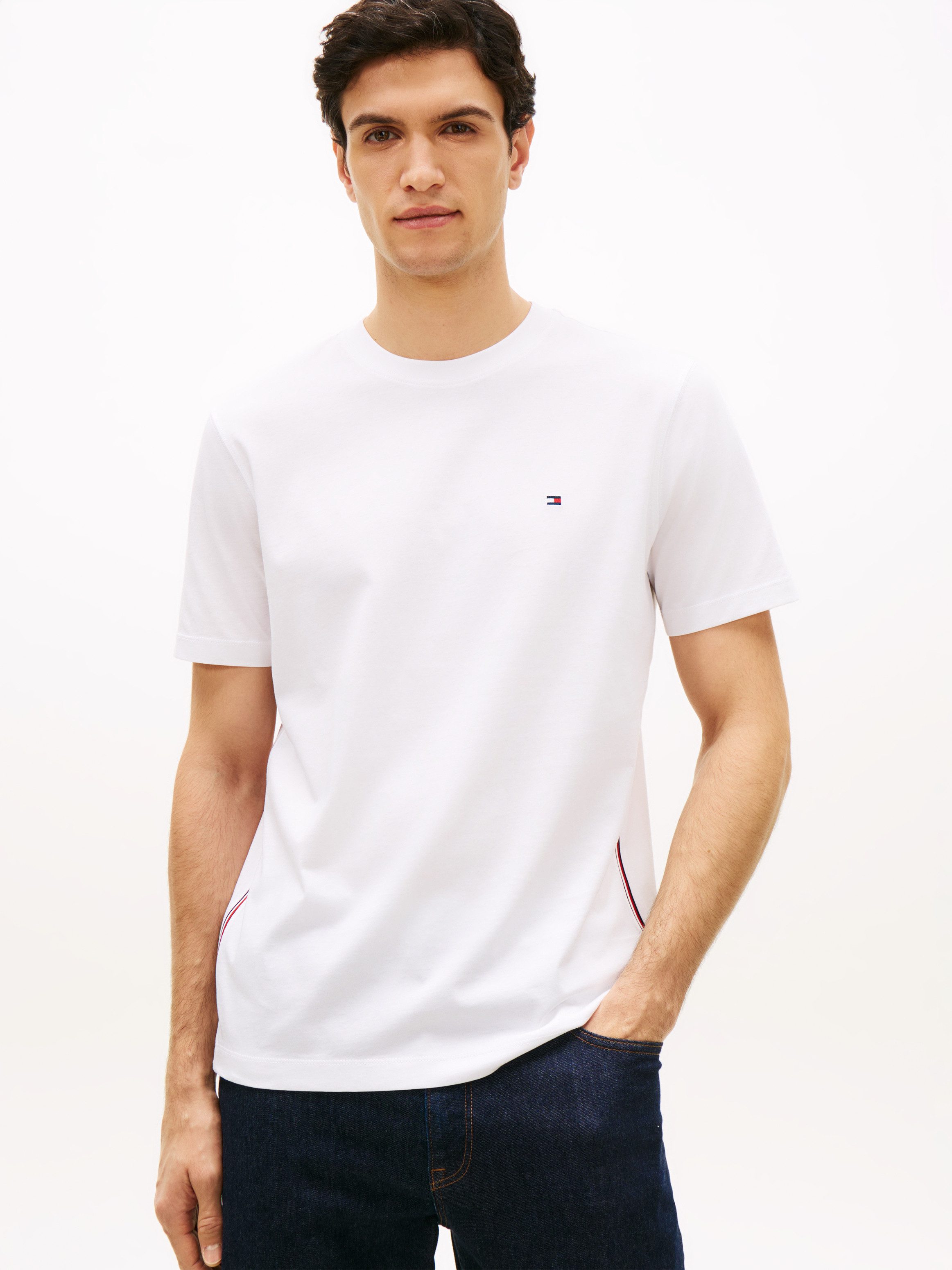 Tommy Hilfiger T-Shirt GLOBAL STRIPE günstig online kaufen
