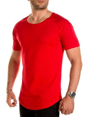 Pittman T-Shirt Pittman - Quin Oversize Basic Tee Crew Neck (1-tlg)