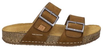 Josef Seibel Hannah 05 Pantolette, Blockabsatz, Sommerschuh, Schlappen mit Schnallenverschluss