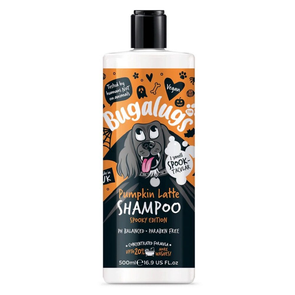 Tiershampoo Bugalugs Pumpkin Latte Hundeshampoo Pflegeshampoo mit Aloe Vera &