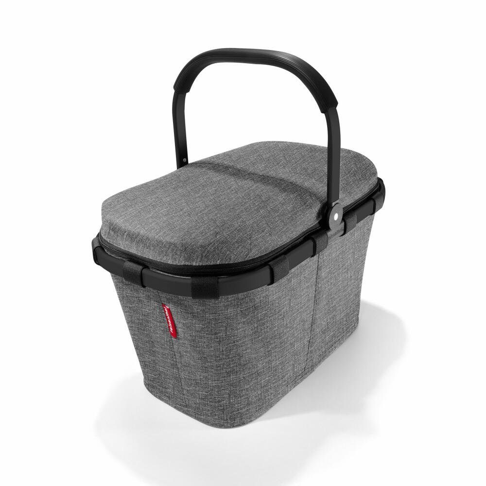 REISENTHEL® Einkaufskorb carrybag iso Frame Twist Silver 22 L, 22 l | Einkaufskörbe