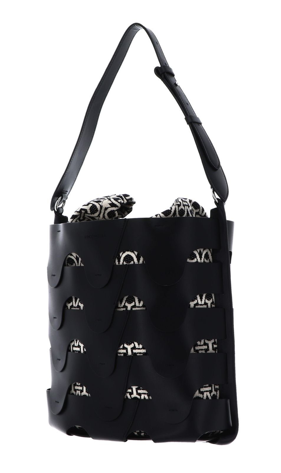 COCCINELLE Schultertasche Bucket Bag, aus echtem Kalbsleder