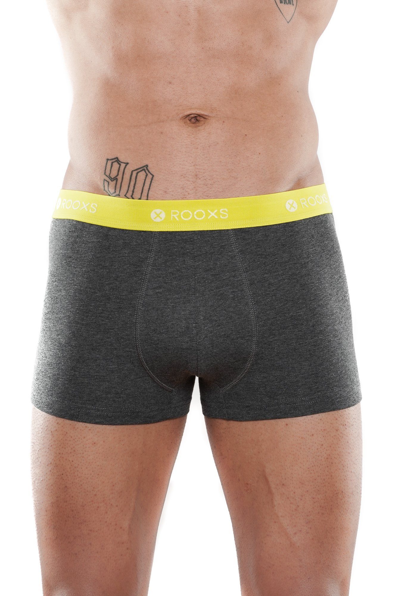 ROOXS Boxershorts Enge Unterhosen Herren Männer (3-St) Baumwolle Retroshorts