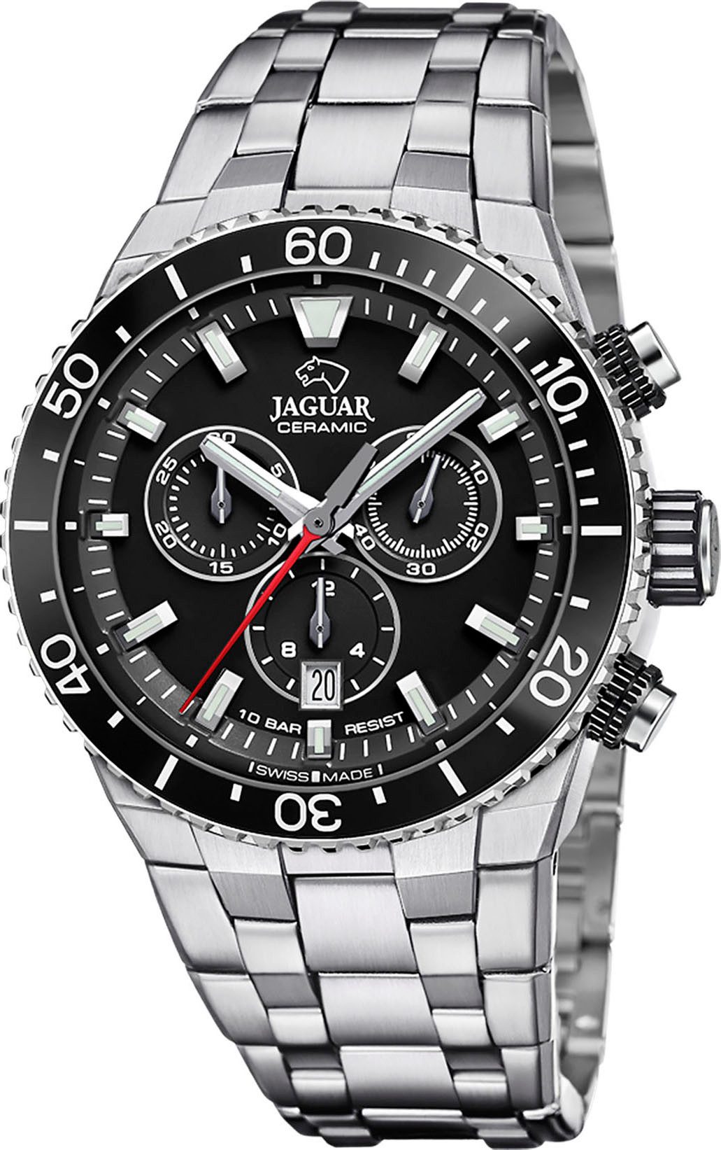 Jaguar Chronograph Ceramic J1022/4, Quarzuhr, Armbanduhr, günstig online kaufen