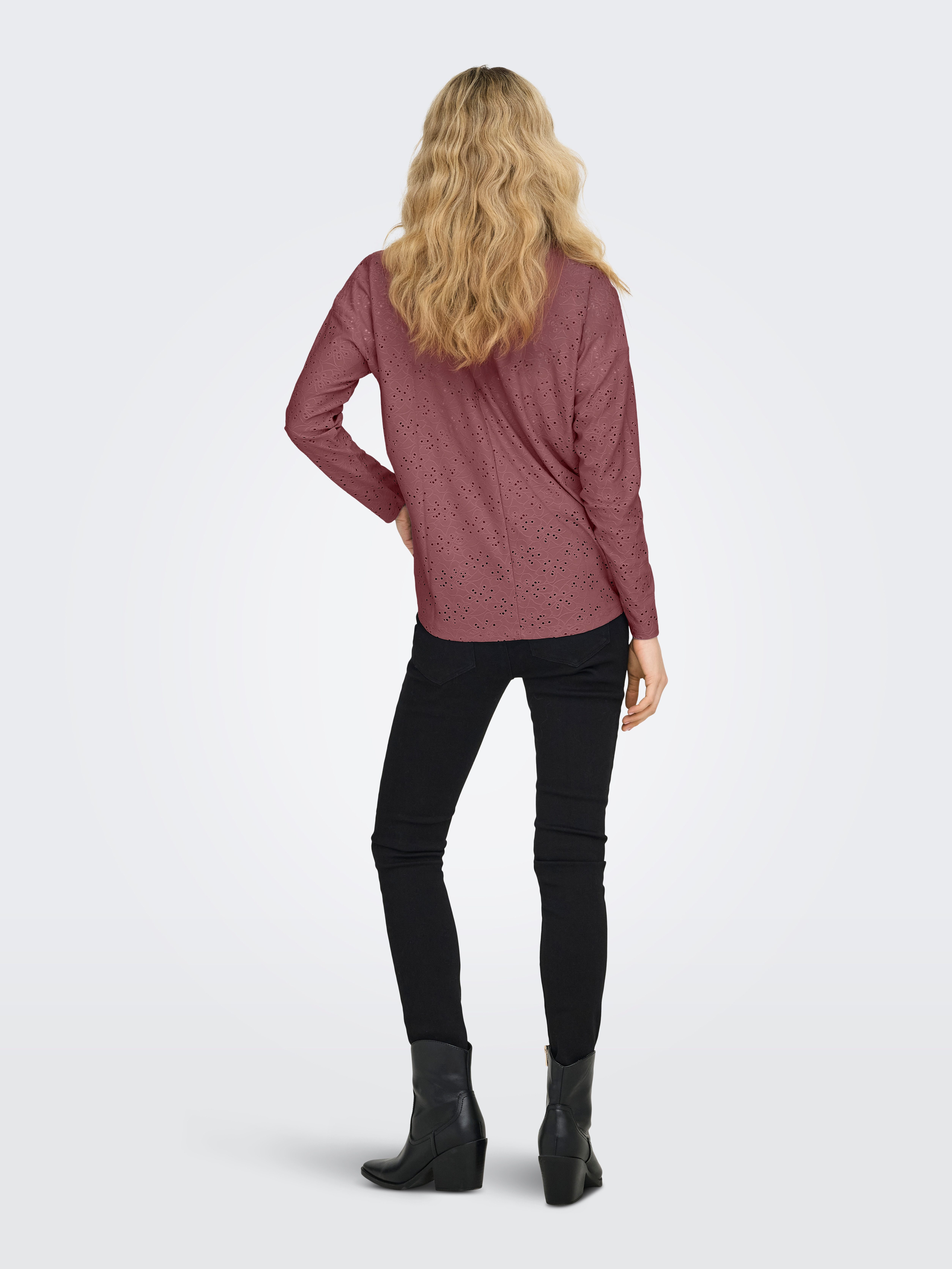 ONLY Langarmshirt ONLSMILLA LIFE L/S TOP JRS – Bild 4 von 4