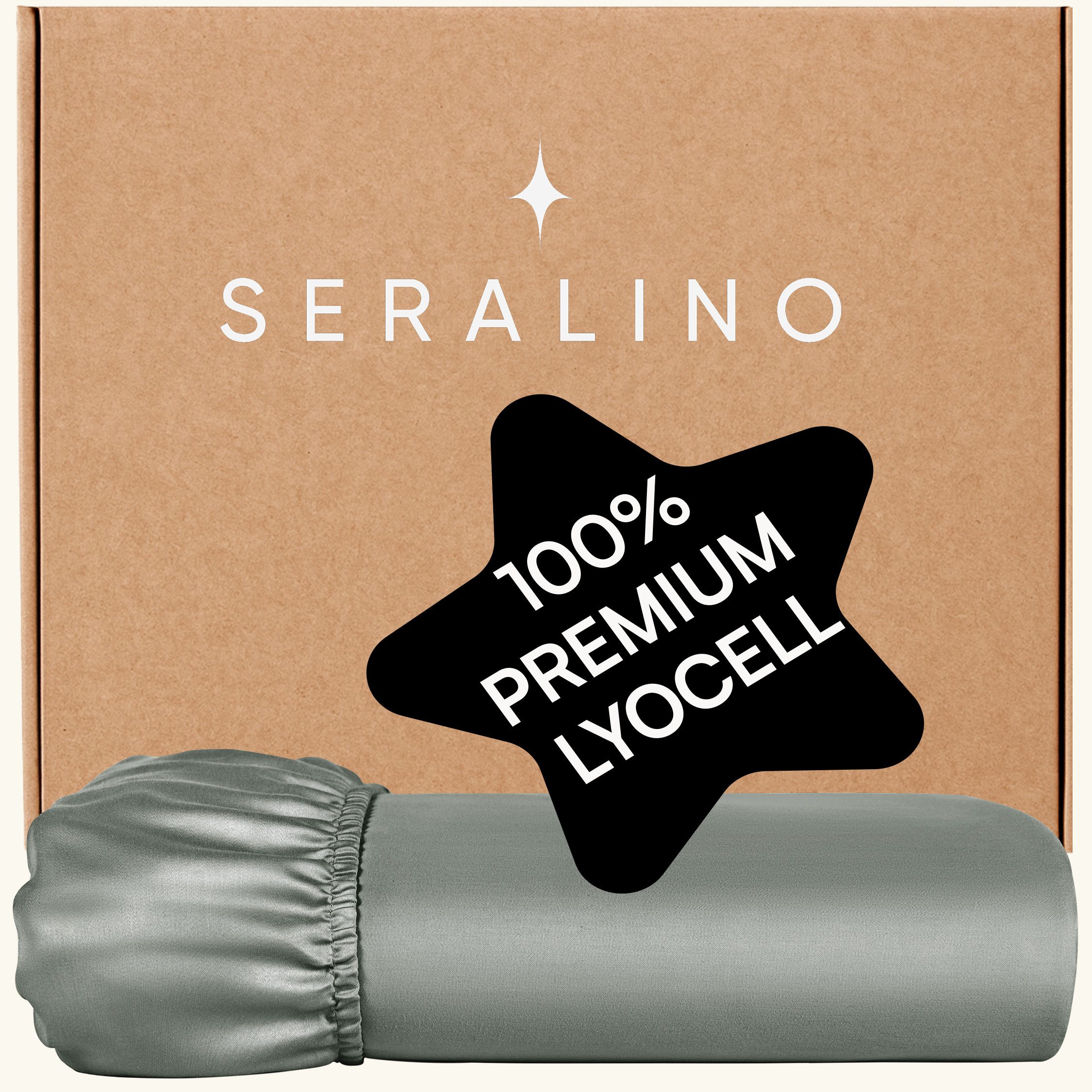 Seralino Spannbettlaken 100% Lyocell (Tencel), weiches, atmungsaktives Span günstig online kaufen