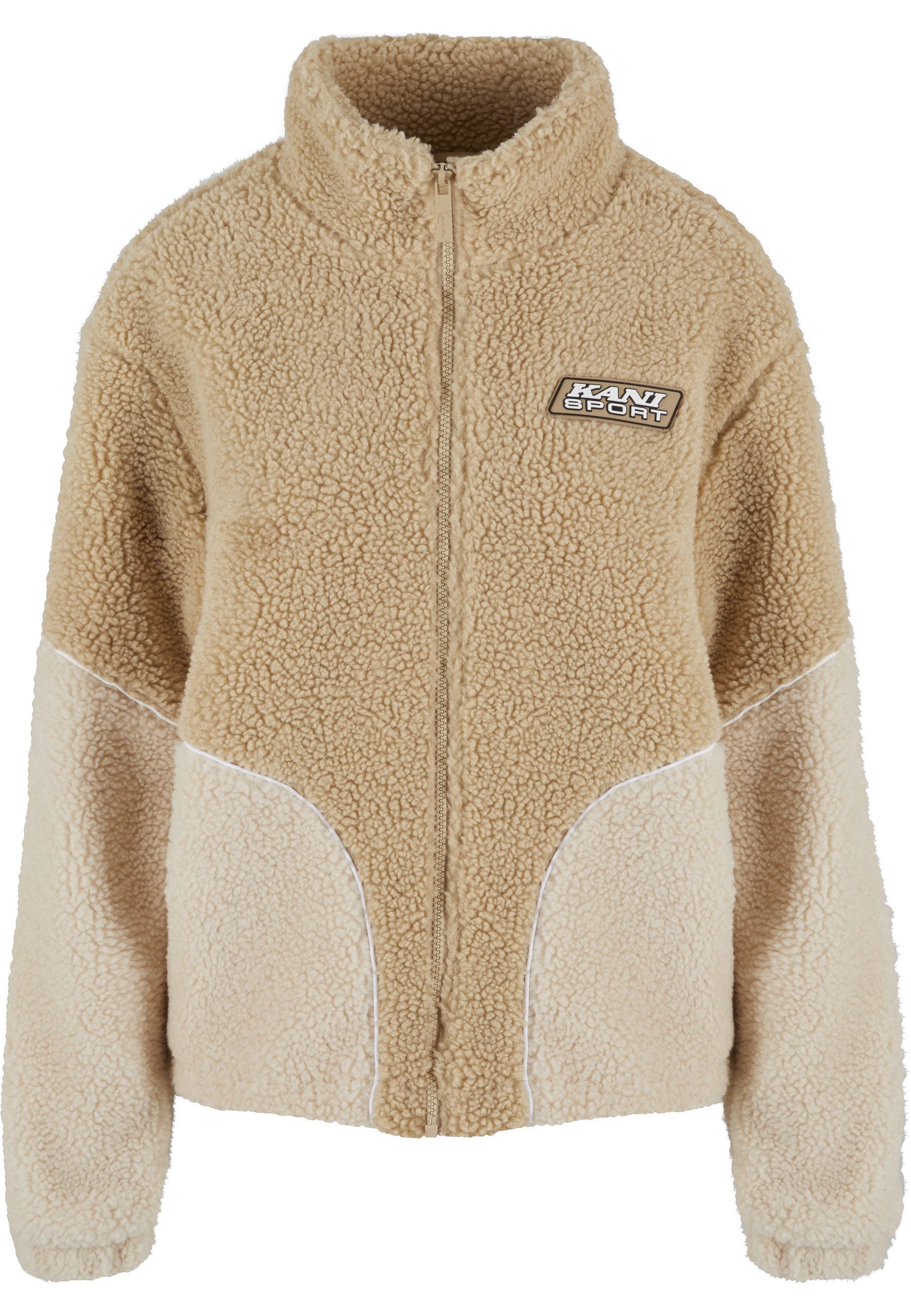 Karl Kani Trainingsjacke Karl Kani Karl Kani Sport Patch Teddy Block Trackjacket (1-St)