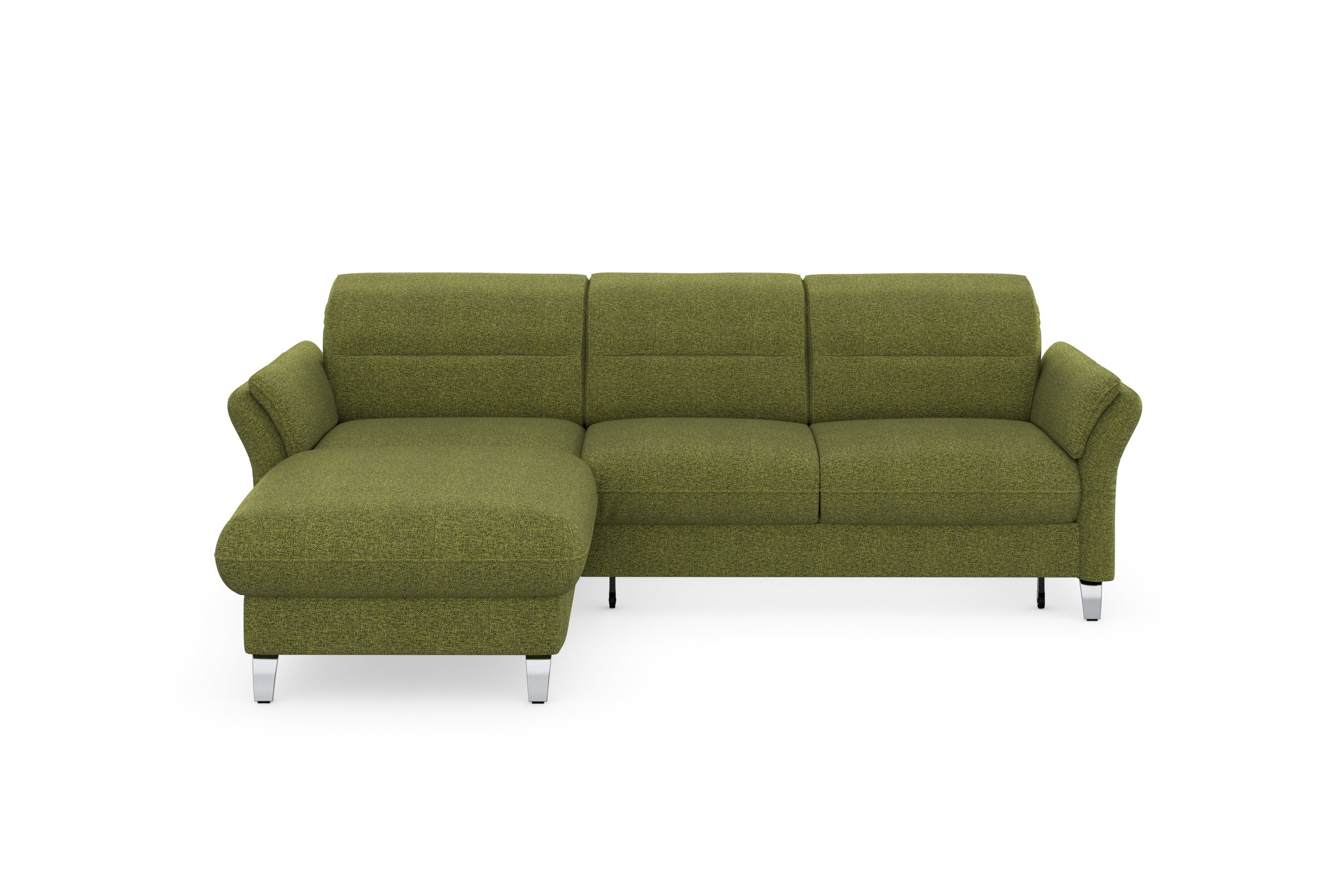 sit&more Ecksofa "Grenoble L-Form mit Federkern" wahlweise mit Bettfunktion günstig online kaufen