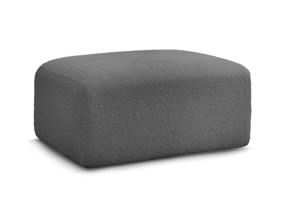 Bobochic Paris Pouf Tina, Pouf-Modul, 90x70 cm, 2 Zierkissen
