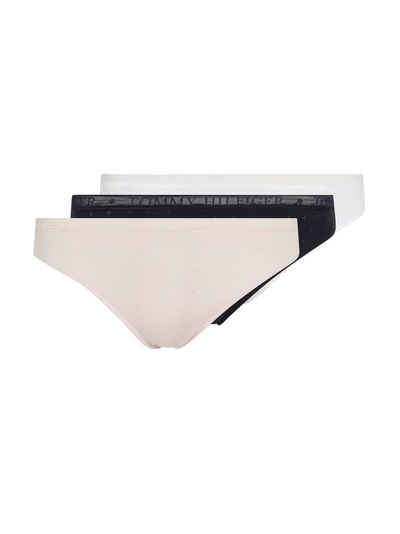Tommy Hilfiger Underwear Bikinislip 3P BIKINI (Packung, 3-St., 3er) im dezentem Ajourmuster