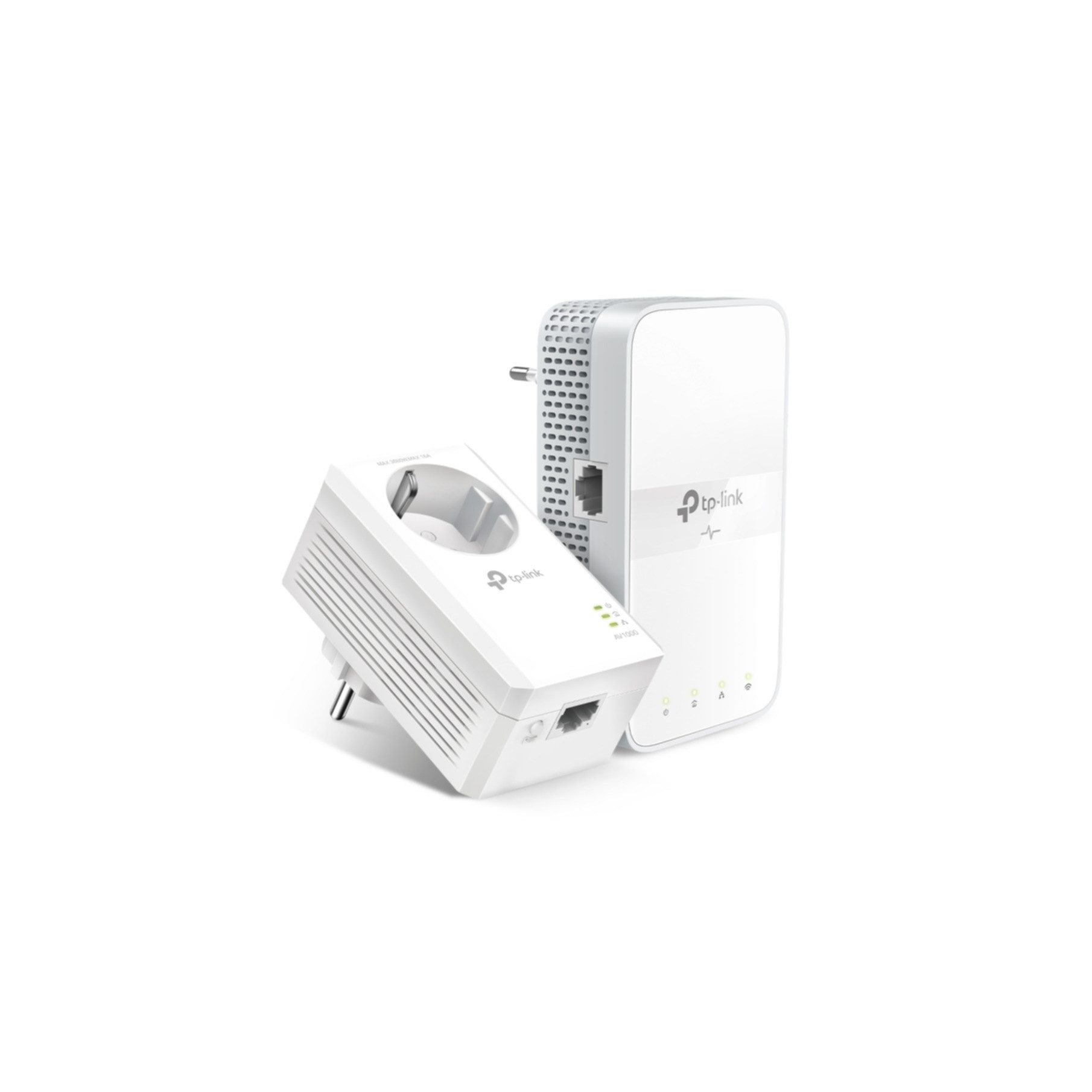 AC1200 AV1000 Gigabit WLAN Powerline Adapter Kit mit Steckdose Netzwerk-Adapter