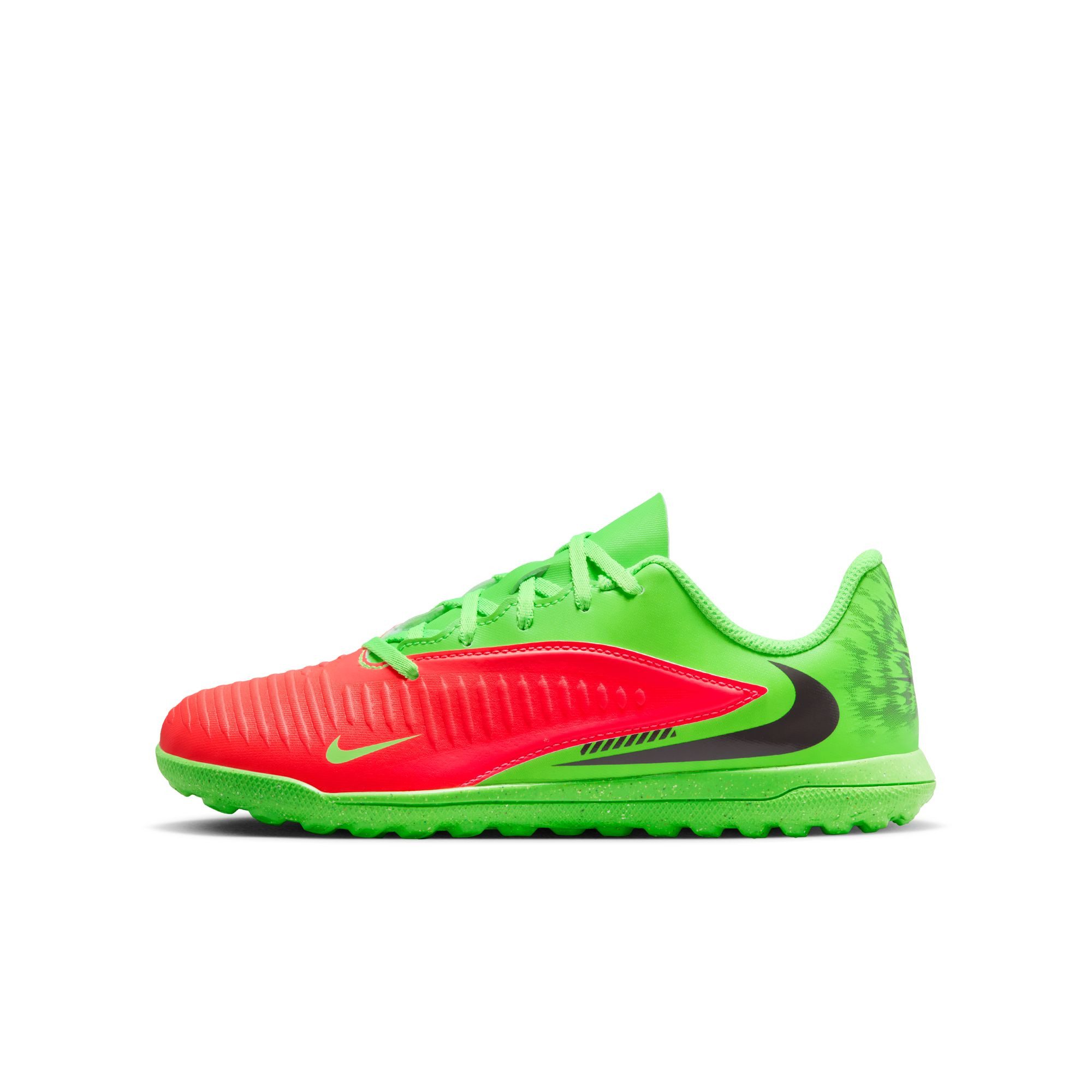 Nike JR PHANTOM 6 LOW CLUB TF EH Fußballschuh für synthetische Hartplätze, Erling Haarland, für Jugendliche & Kinder