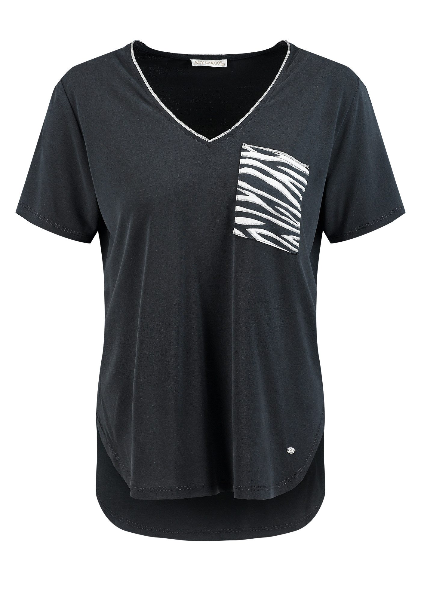 Key Largo T-Shirt WT ZEBRA v-neck (1er)