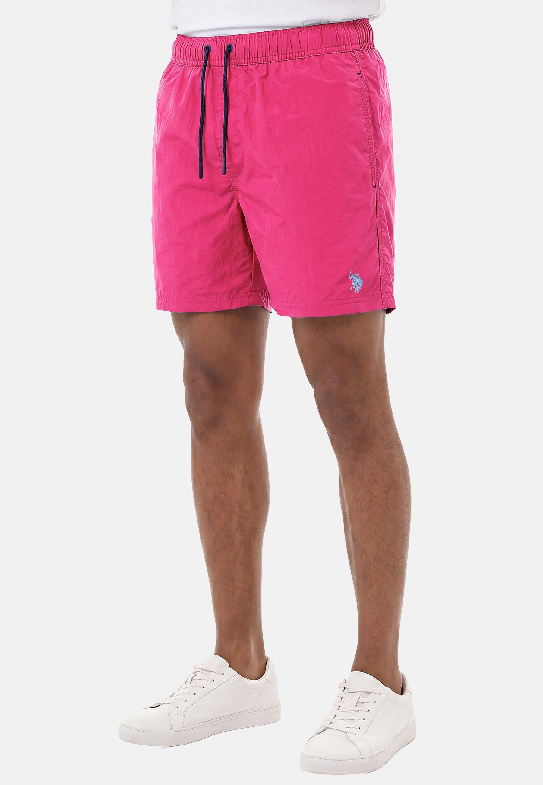 U.S. Polo Assn. Badeshorts Schwimmshorts USKyrk – Herren Badeshorts mit elastischem Bund Leichtes Nylon, schnell trocknend und mit Netzfutter
