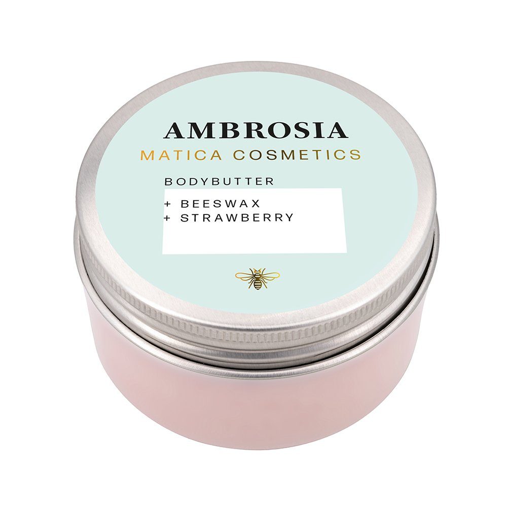 Cosmetics 3- AMBROSIA Set Körperbutter Hautpflege-Set Matica