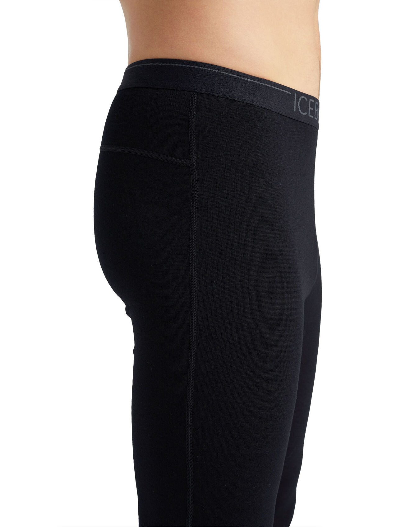 Icebreaker Leggings Unterwäsche 260 Tech enganliegend (Merinowolle) - schwarz Herren