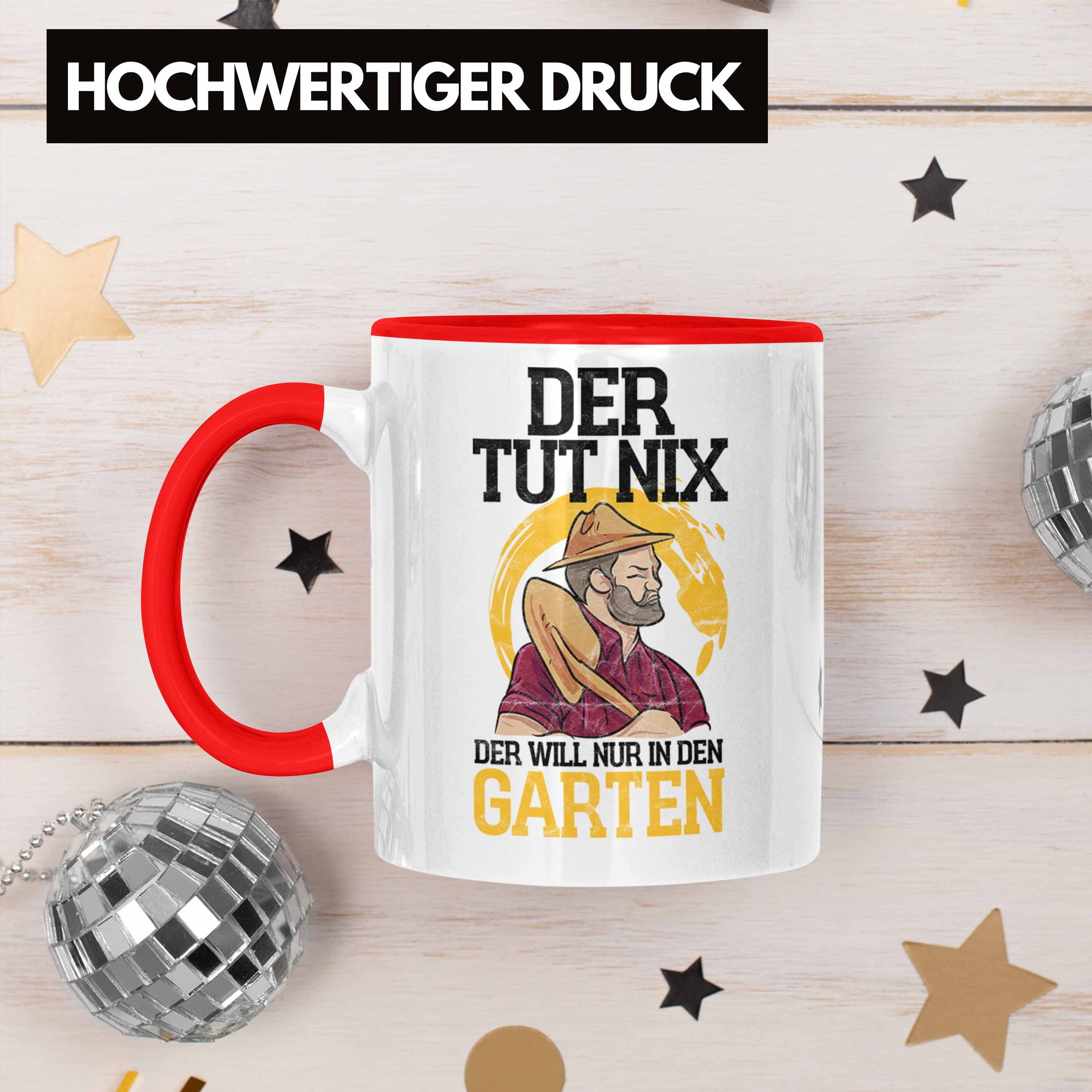 für und Perfektes Lustige für Tasse Trendation Tasse Geschenk Hobby- Rot Landschaft Gärtner