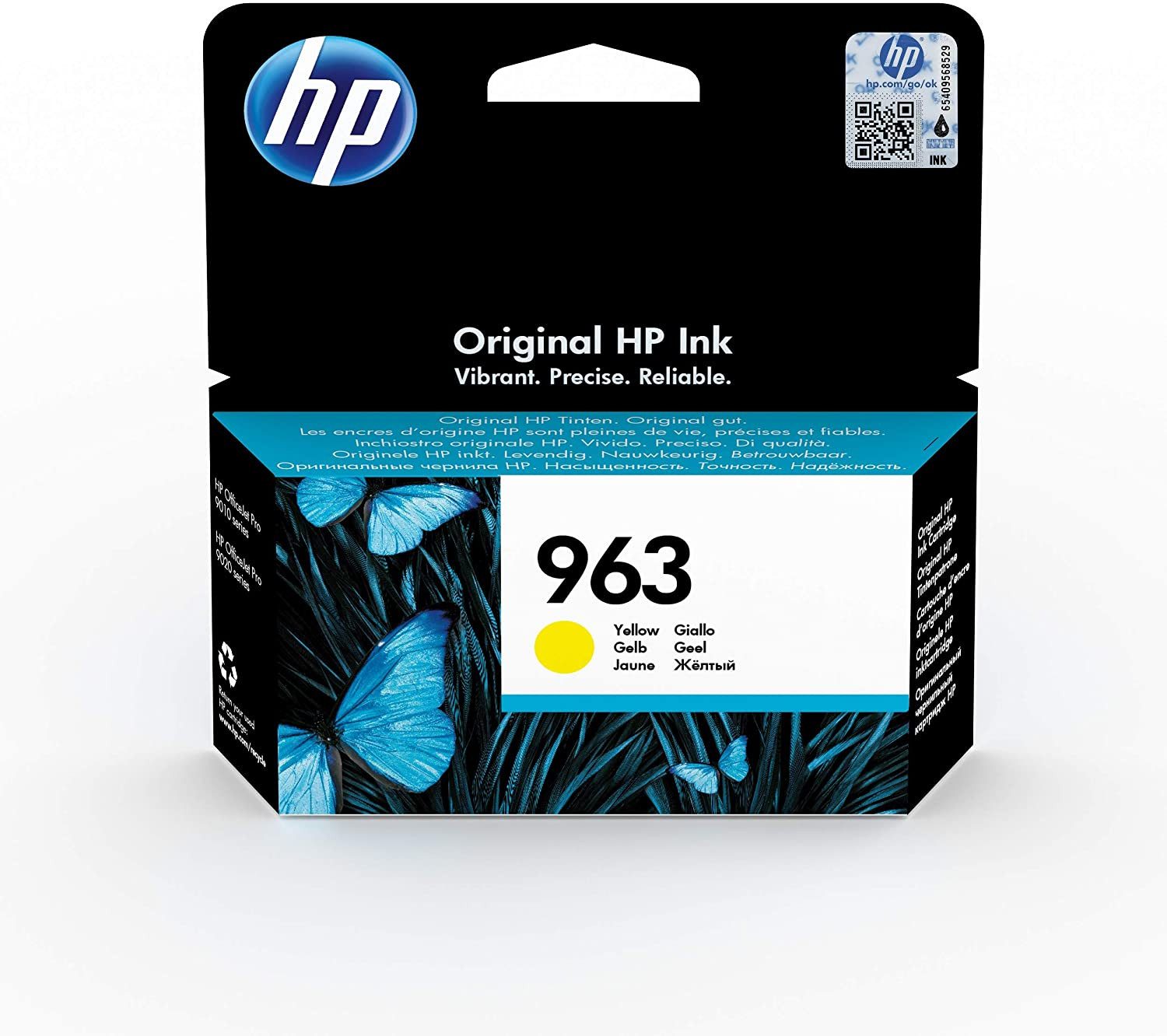 HP Druckerpatrone Original HP 963 (3JA25AE) Yellow Tintenpatrone