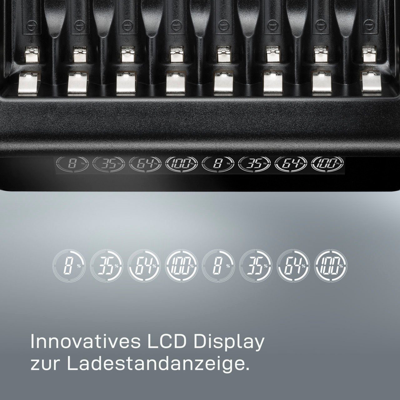 VARTA VARTA LCD Multi Charger+ Akku-Ladestation (ohne Netzteil)