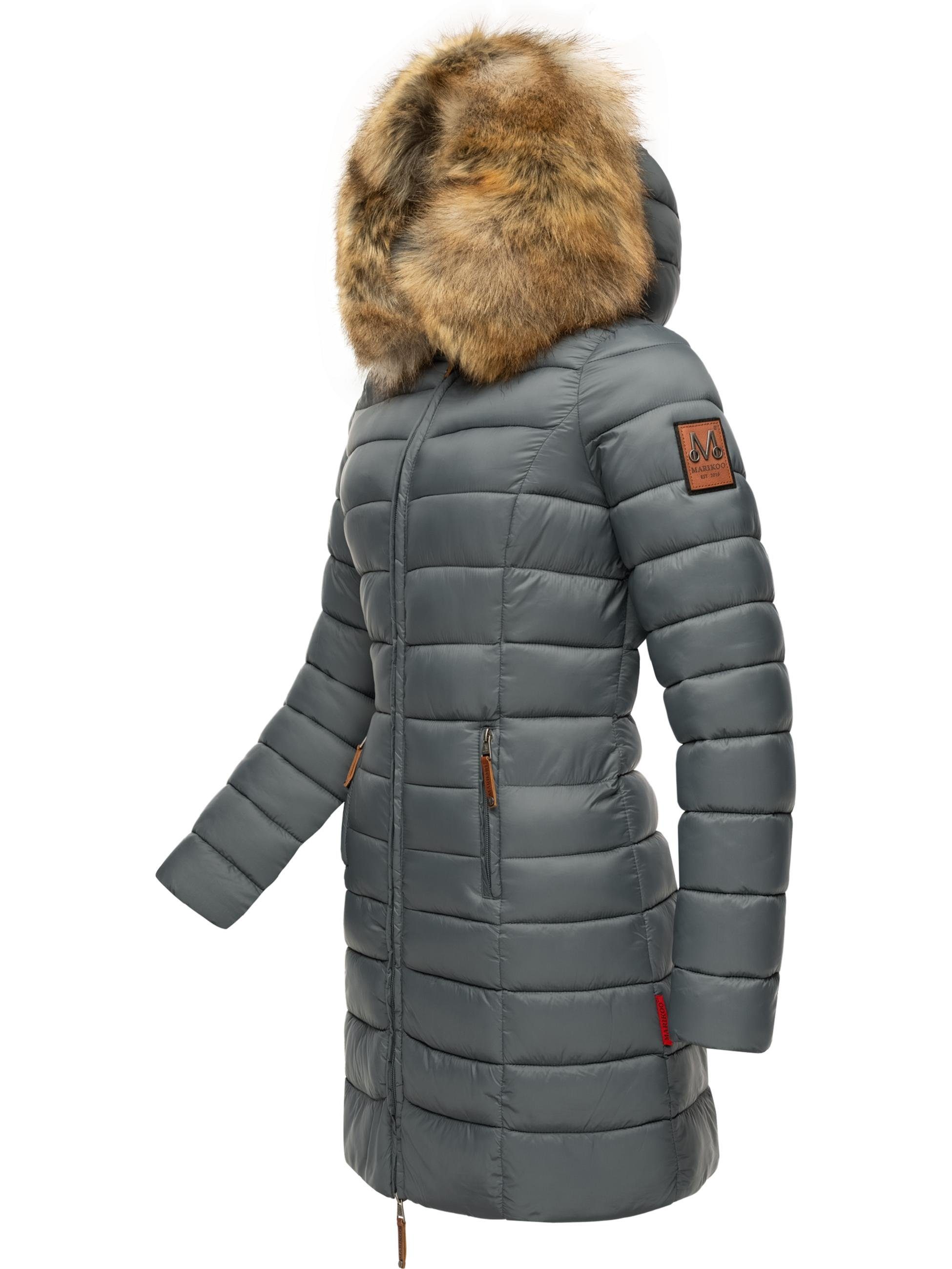 Marikoo Wintermantel Rose-Stepp zeitloser Winterparka mit günstig online kaufen