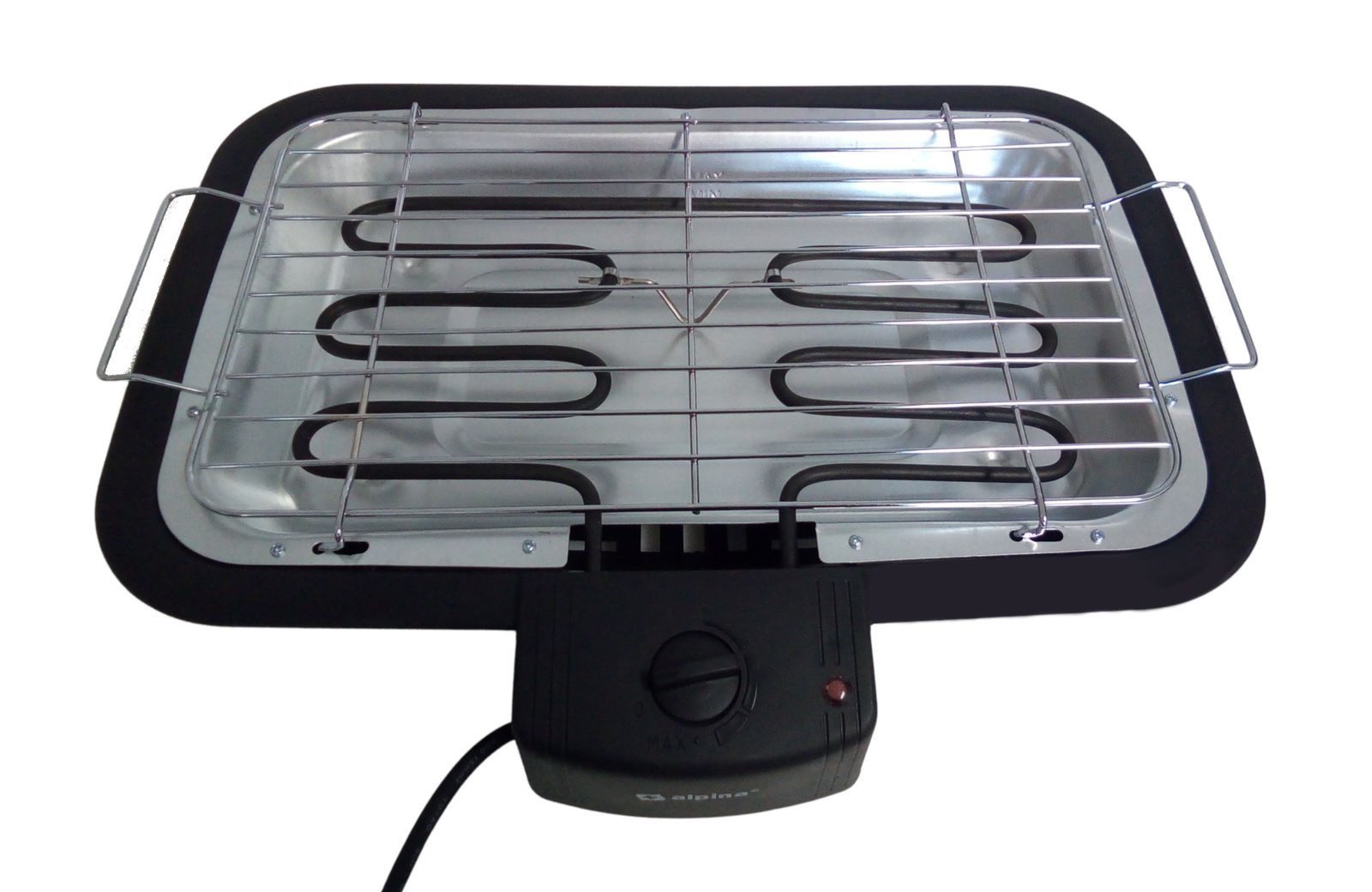 BURI Grillkamin Alpina Standgrill Tischgrill Elektrogrill Partygrill Barbecue Camping