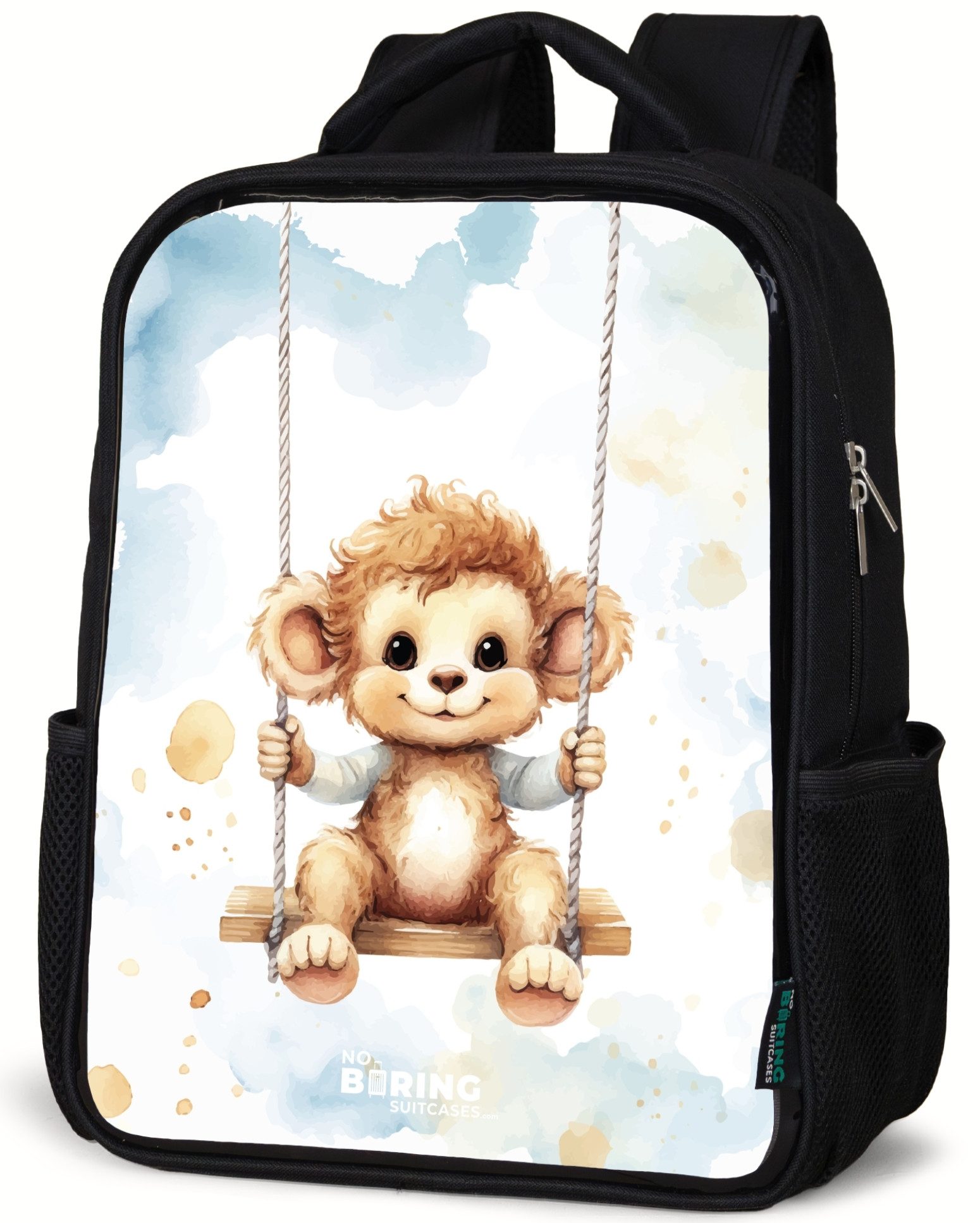 Rucksack Aquarell schaukelnder Affe