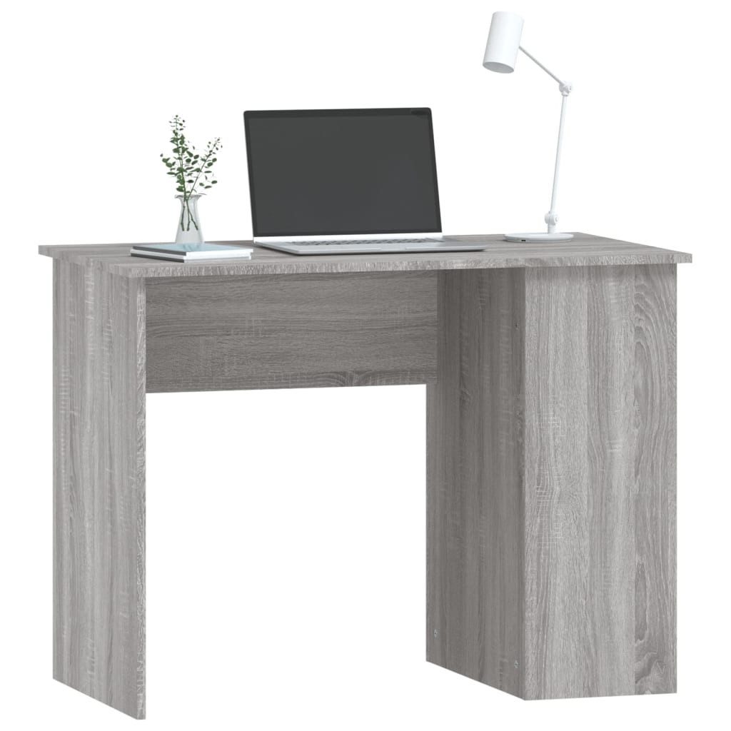 vidaXL Schreibtisch Schreibtisch Grau Sonoma 100x55x75 günstig online kaufen