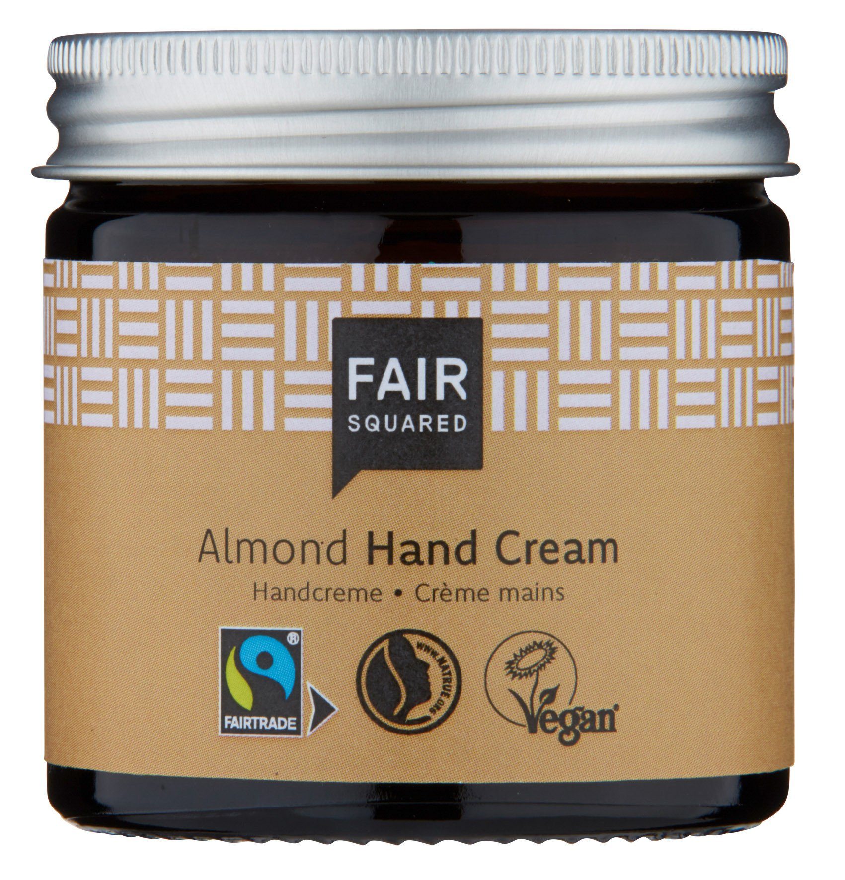 Fair Squared Handcreme FAIR SQUARED Hand Creme Mandel 50 ml Tiegel, 1-tlg.,  für empfindliche Haut