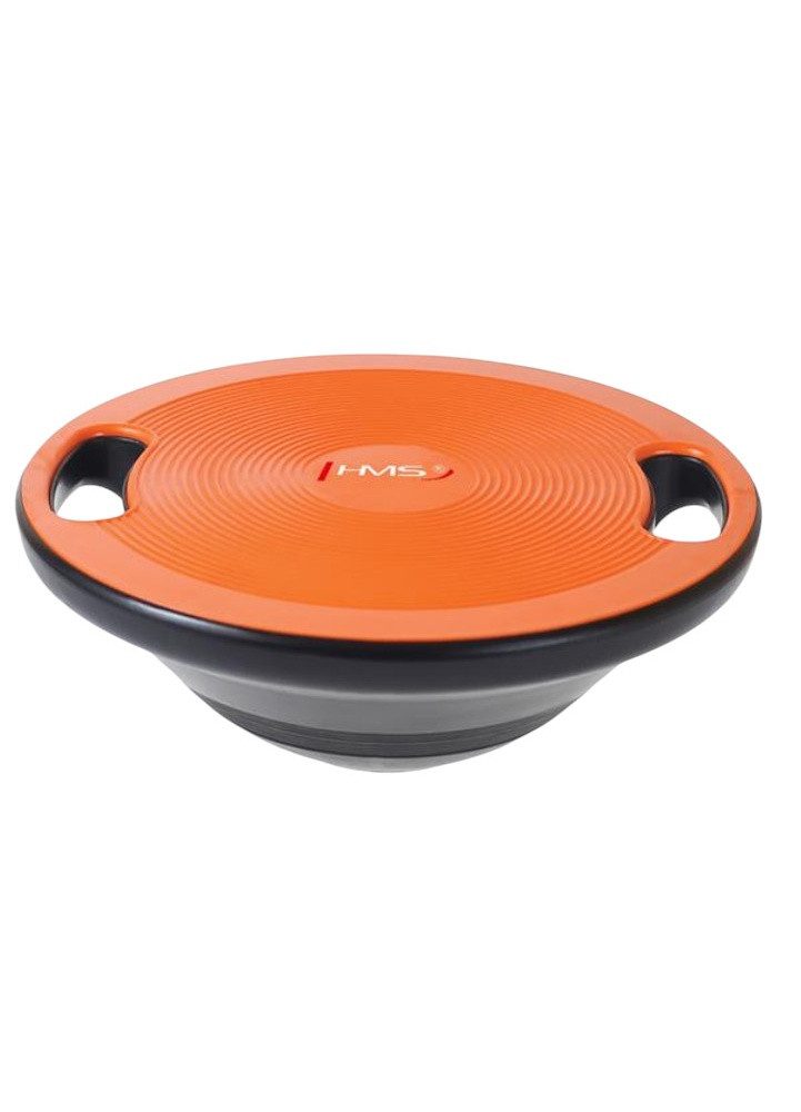 HMS Gymnastikball Balance-Ball (Halbkugel) PLAB1 Balance Board schwarz/orange
