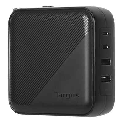 Targus 100W Multiport GaN Charger mit Reiseadaptern USB-Ladegerät
