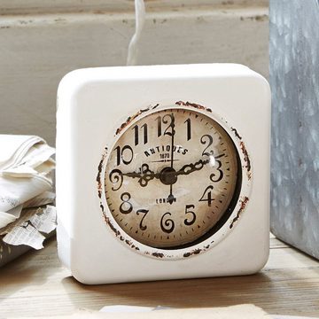 Mirabeau Wanduhr Uhr Gervase antikweiß