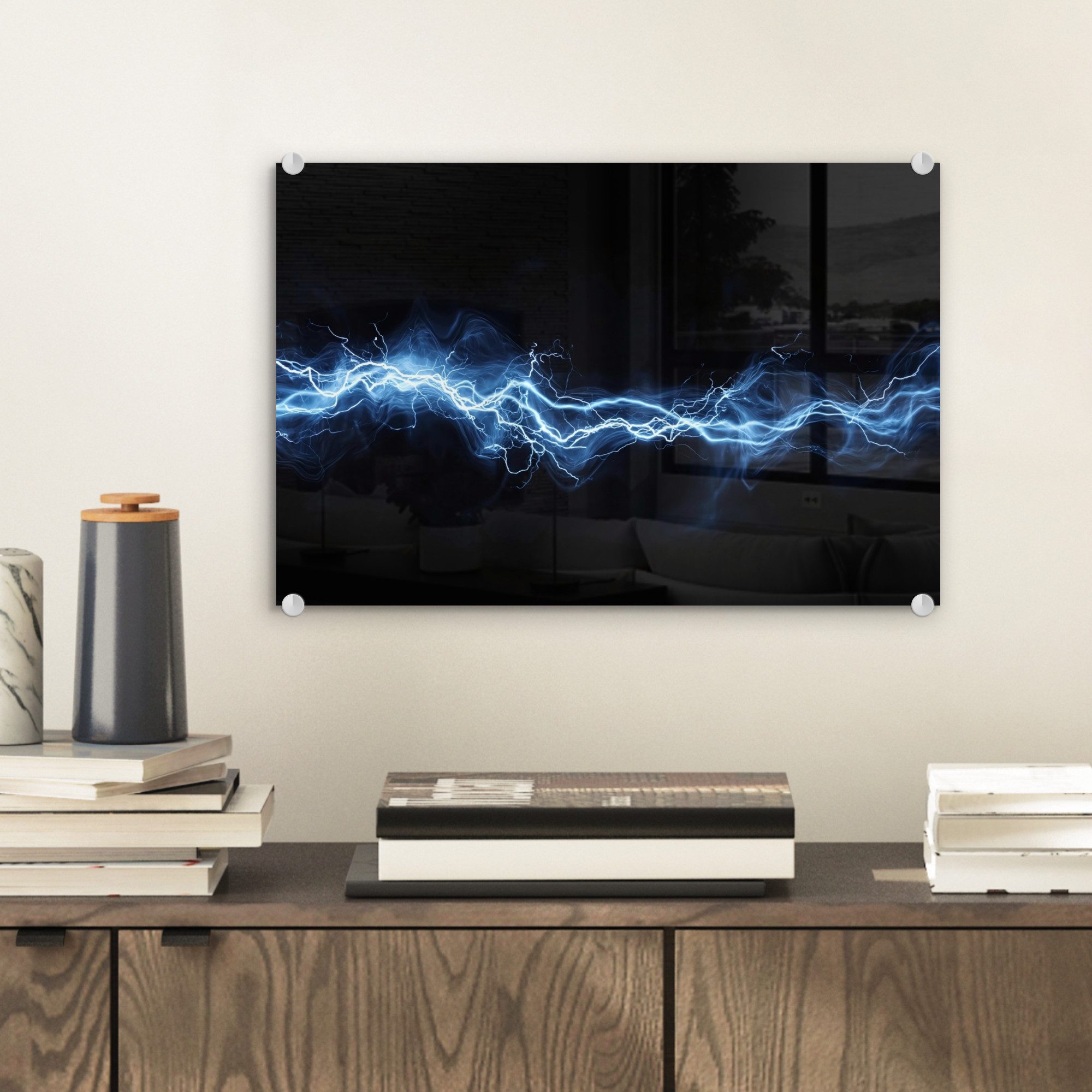 MuchoWow Acrylglasbild Spiele - Blitzlicht - günstig online kaufen