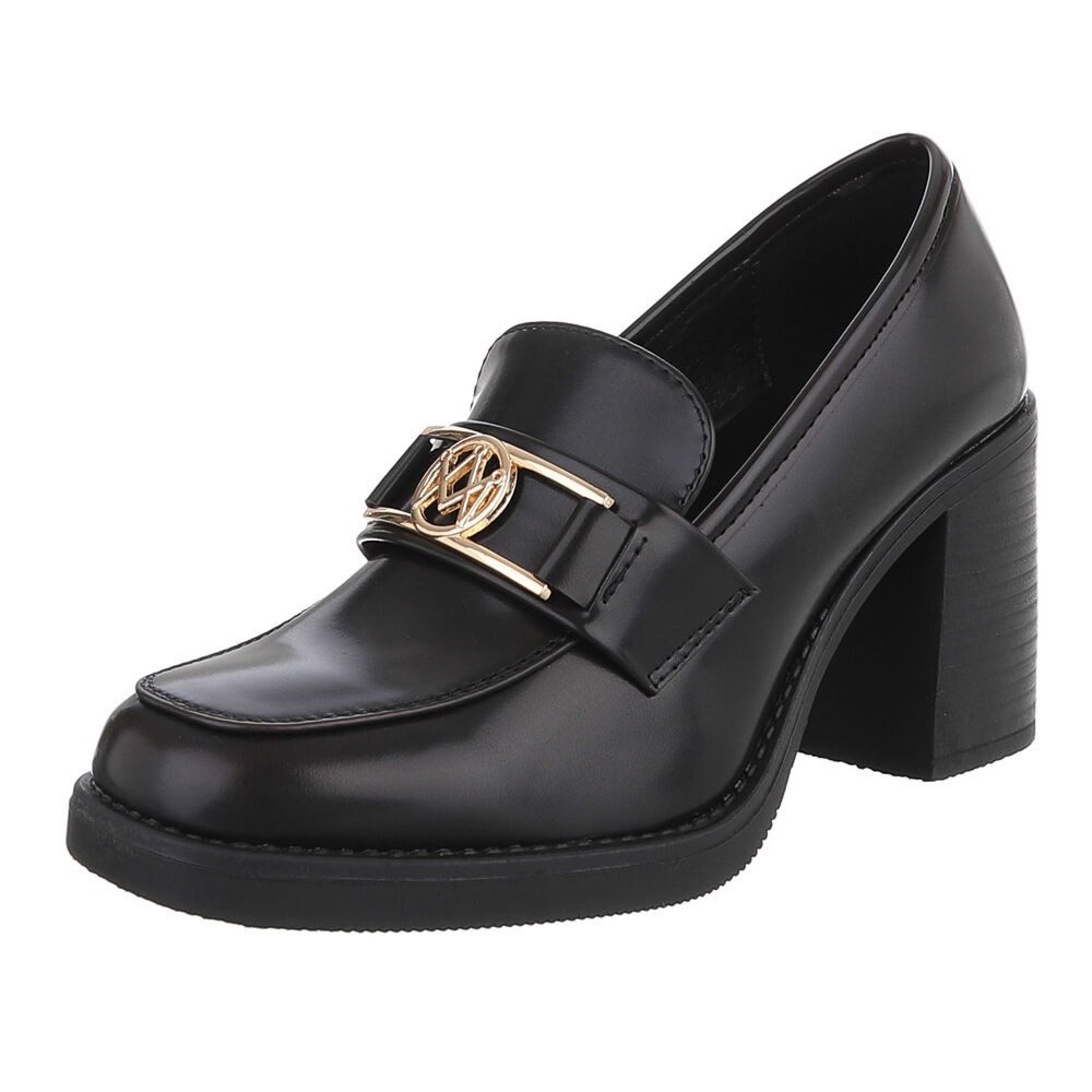 Ital-Design Elegante Absatzschuhe mit Detailverschluss für Damen High-Heel- günstig online kaufen