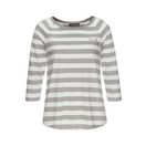 Elbsand 3/4-Arm-Shirt mit Streifen, Rundhalsausschnitt, Jerseyshirt