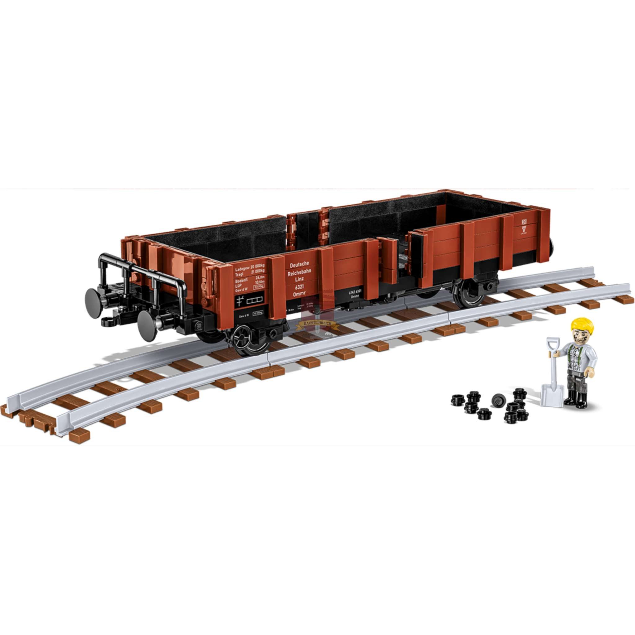 COBI 6285-Güterwagen Typ OMMR 32 Linz (Cobi) Spielbausteine