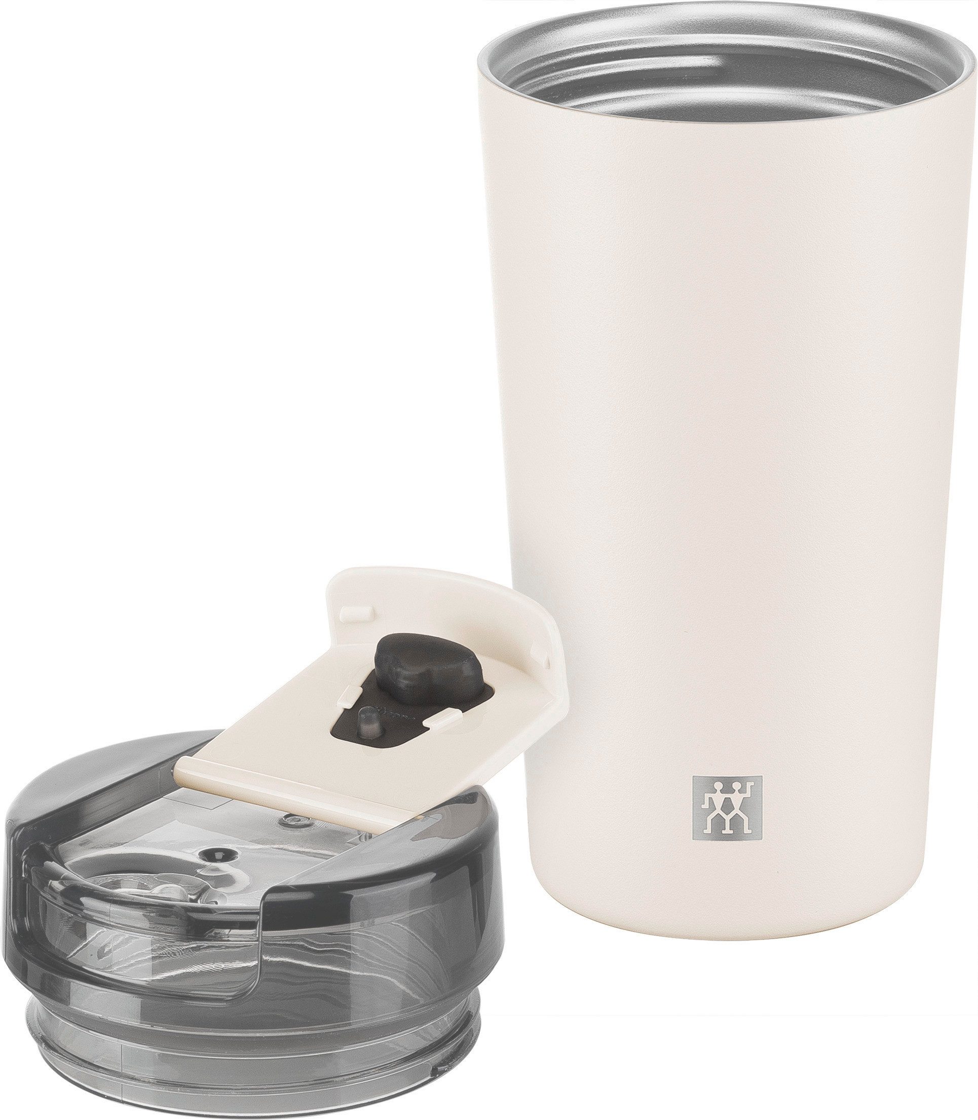 Zwilling Thermobecher Thermo Plus, 1-tlg., Edelstahl, Edelstahl, Doppelwandig, To-Go, Auslaufsicher