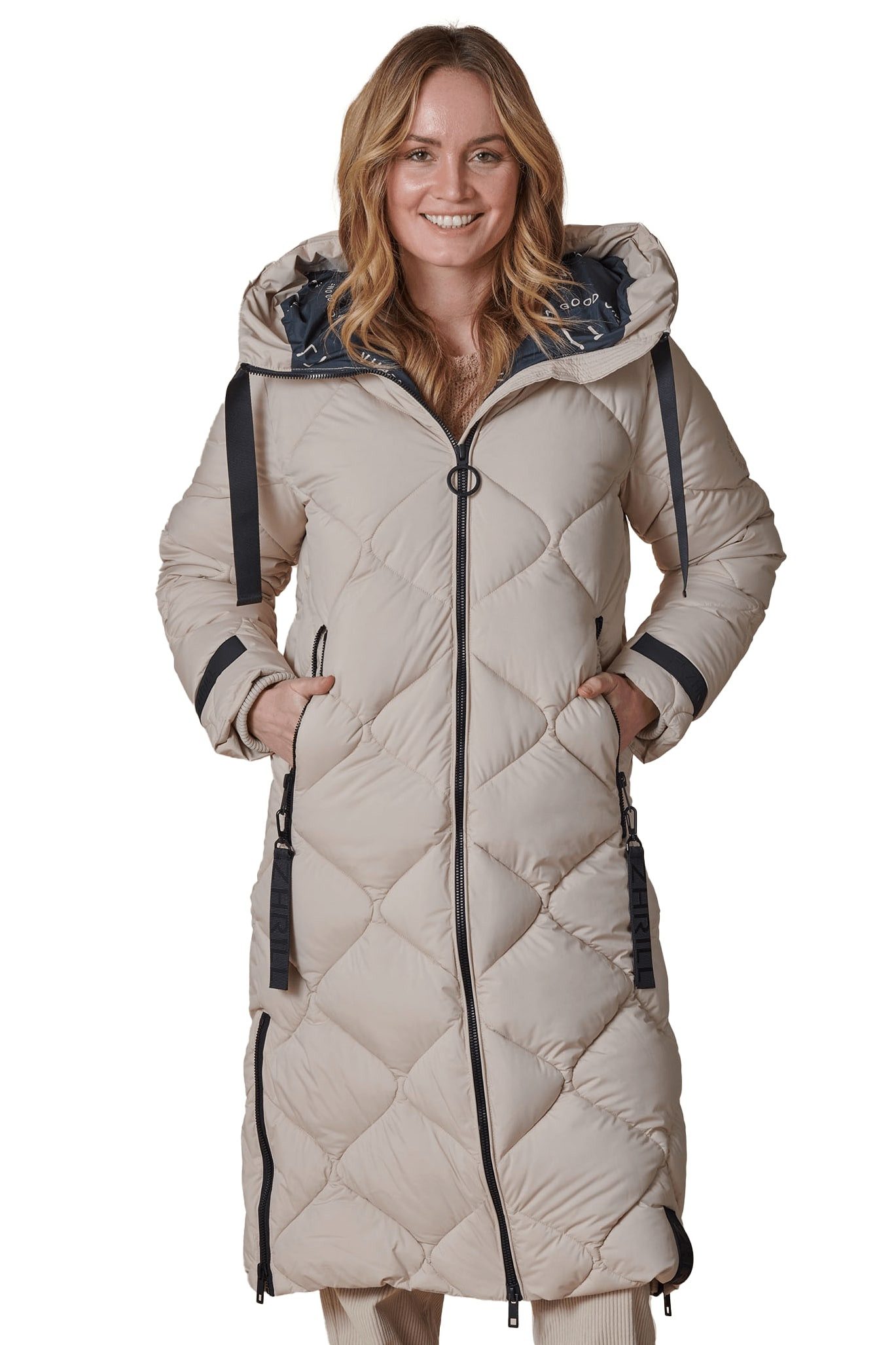 Zhrill Blouson Wintermantel ZHISI STEP Beige günstig online kaufen