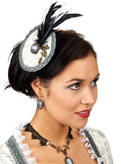 Metamorph Kostüm Dirndl Fascinator, Schicker Kopfschmuck im Trachten-Look