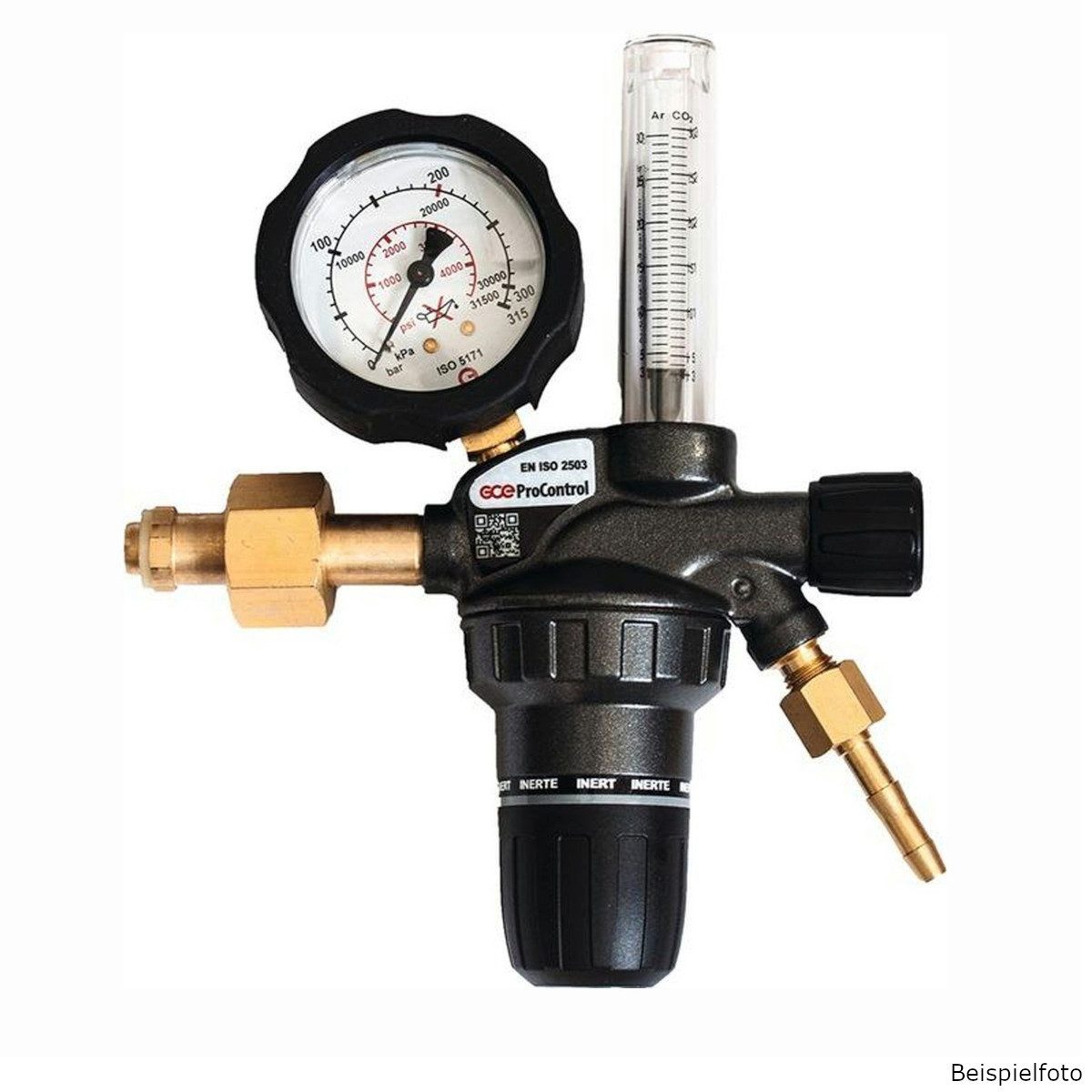 GCE Flaschendruckminderer GCE ProControl® Druckminderer Argon/CO2 - 200bar - 30l/min - Flowmeter