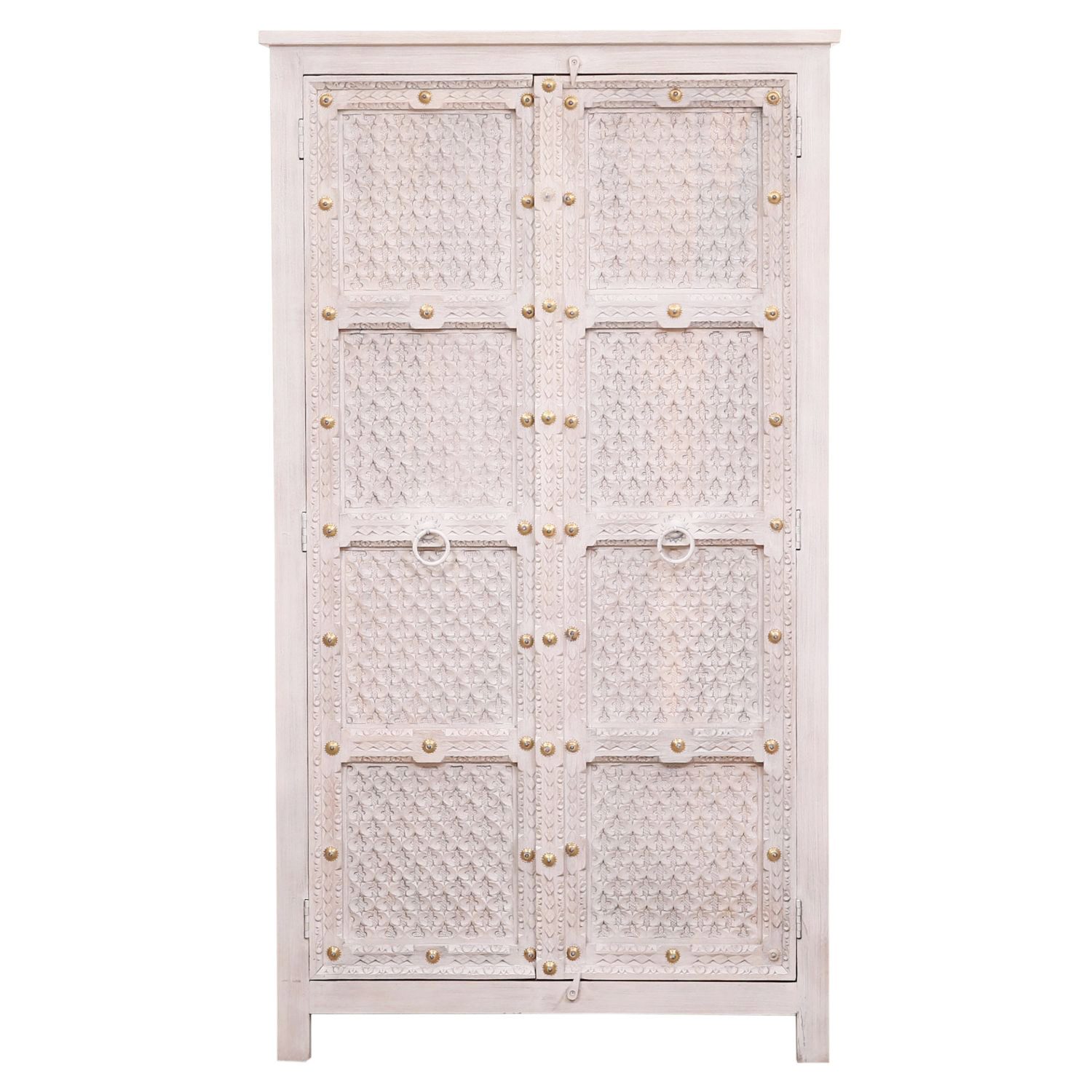 Marrakesch Orient & Mediterran Interior Highboard Orientalischer Dielenschrank Schrank Joumana (1 St), Handarbeit
