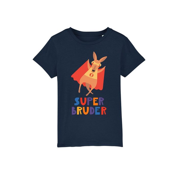 wat? Apparel Print-Shirt Känguru Superbruder (1-tlg)