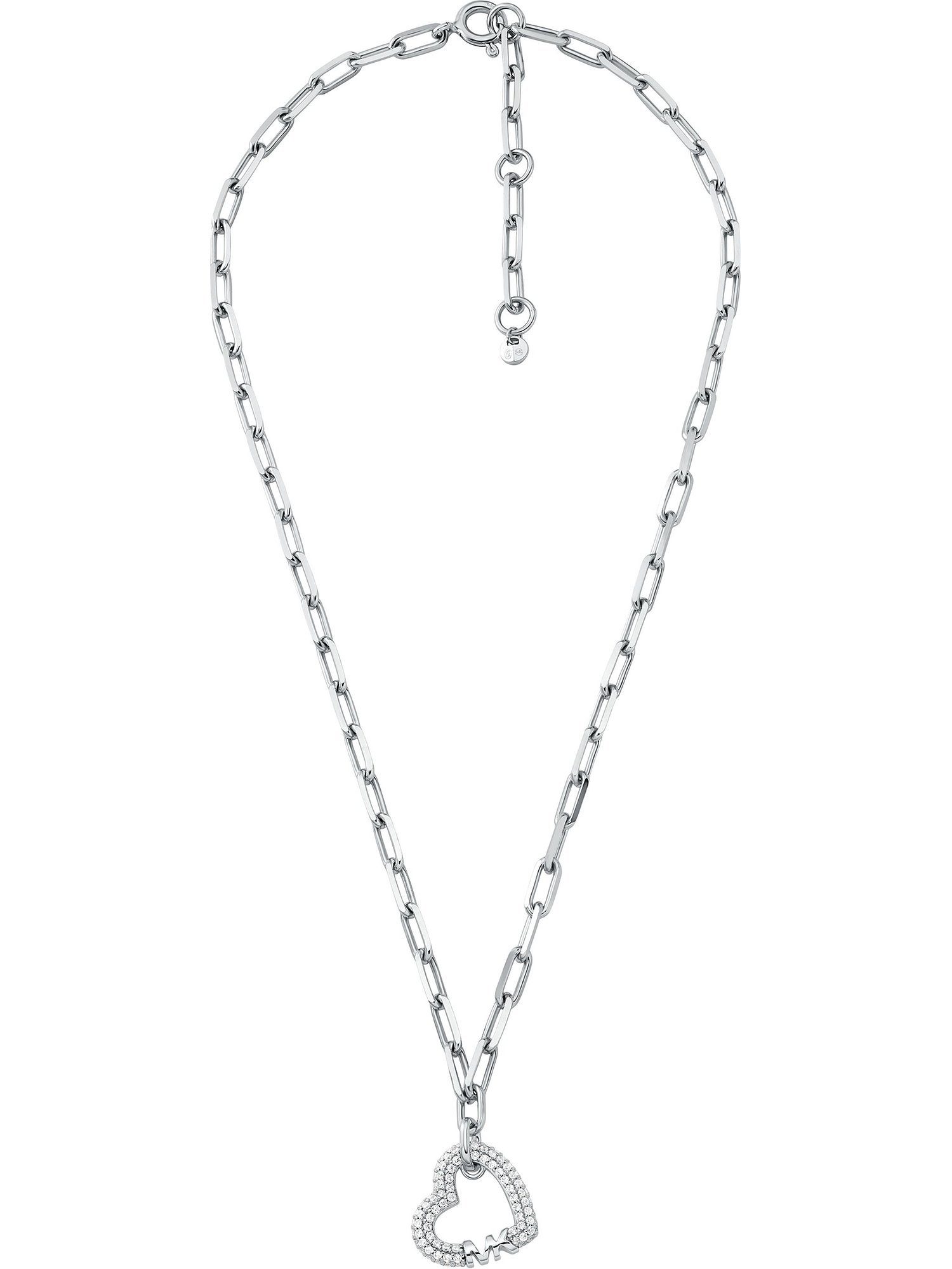 MICHAEL KORS Collier Michael Kors Damen-Kette 925er Silber Zirkonia