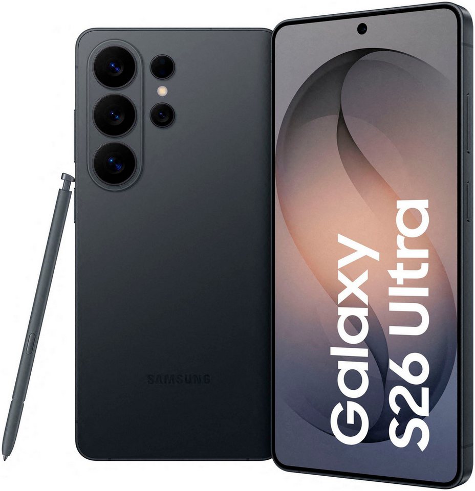 Samsung Galaxy S26 Ultra Smartphone (6,9 cm/17,49 Zoll, 256 GB Speicherplatz, 200 MP Kamera)